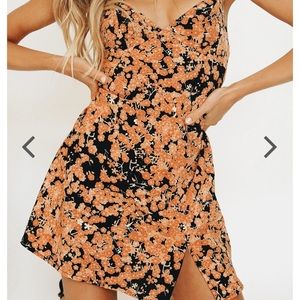 Verge Girl - Effortless Luxe Bias Cut Mini Dress